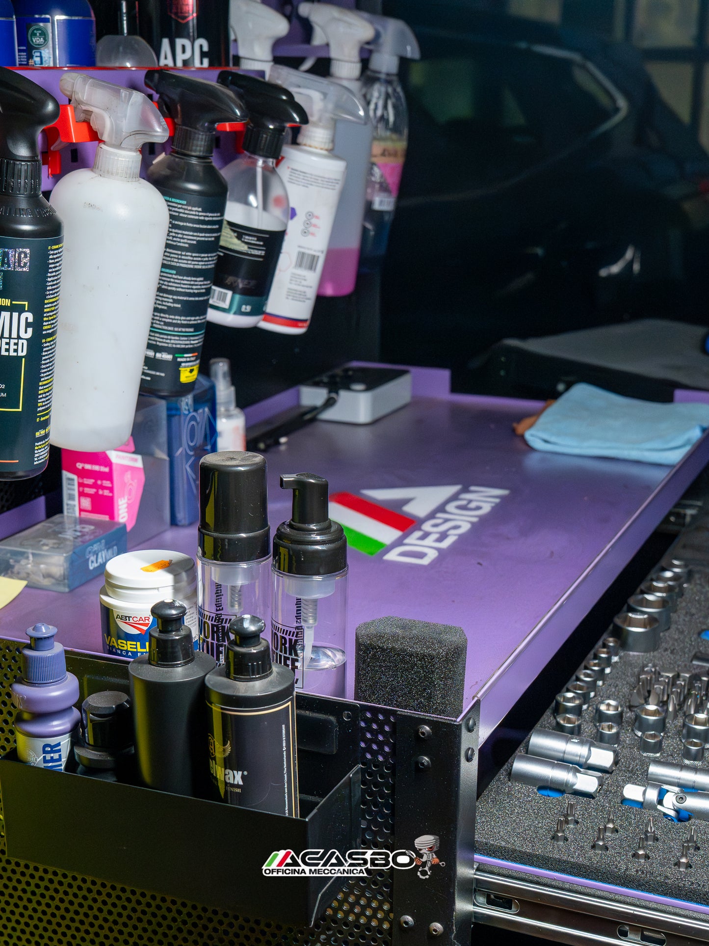 CARRELLI PROFESSIONALI ACASBO DESIGN