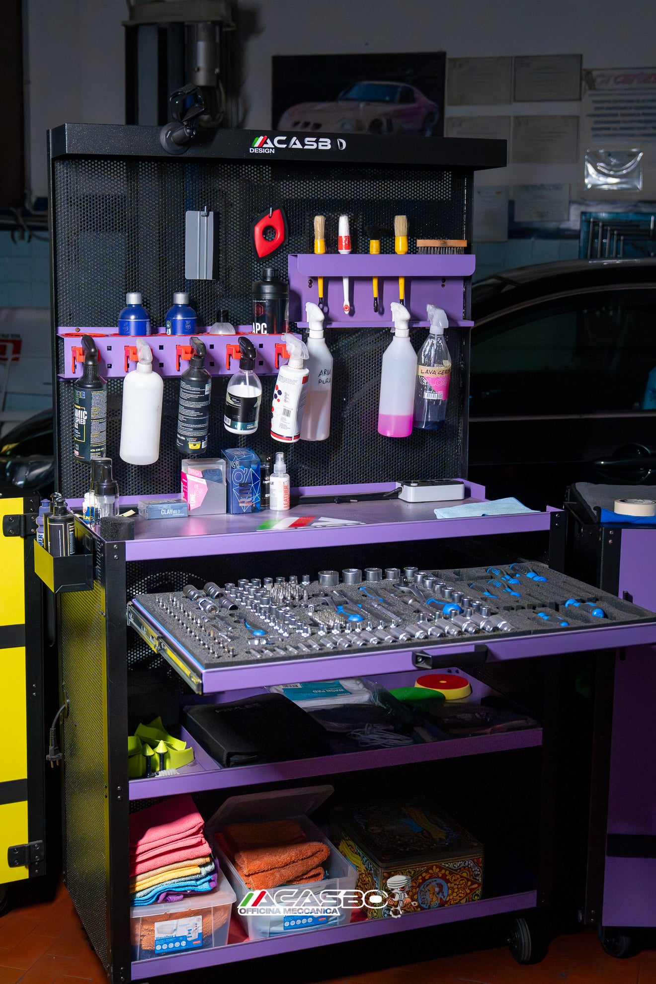 CARRELLI PROFESSIONALI ACASBO DESIGN